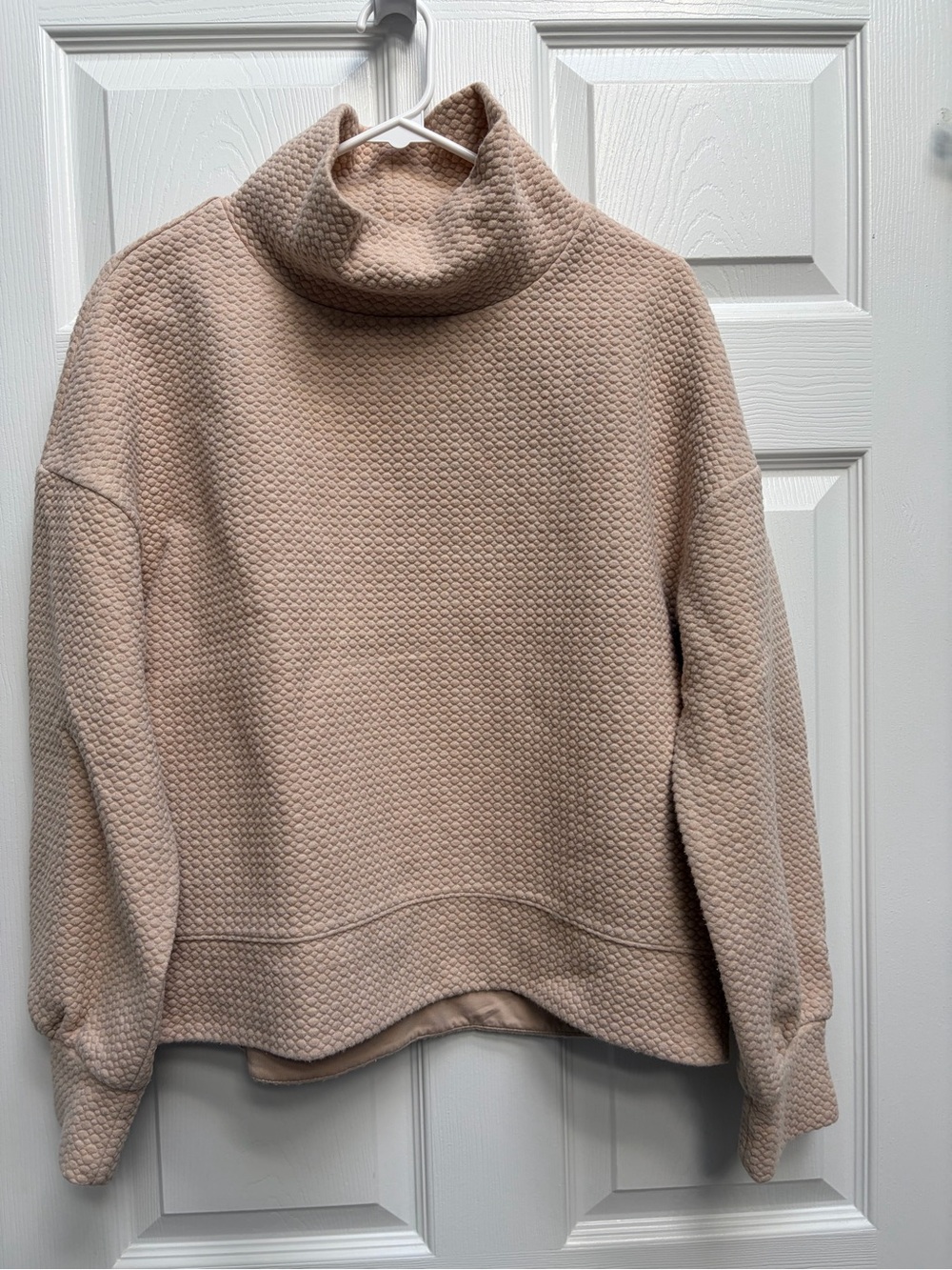Calia Textured Sweatshirt Top Medium